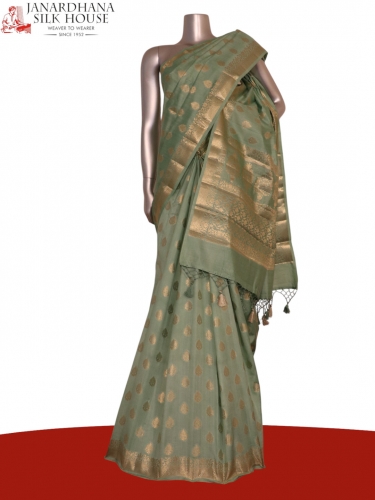 Handloom Pure Tussar Silk Saree